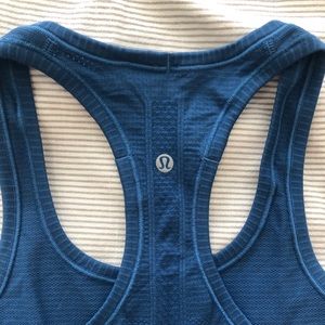 Lululemon Swiftly Tech Tank, Blue, Size 4